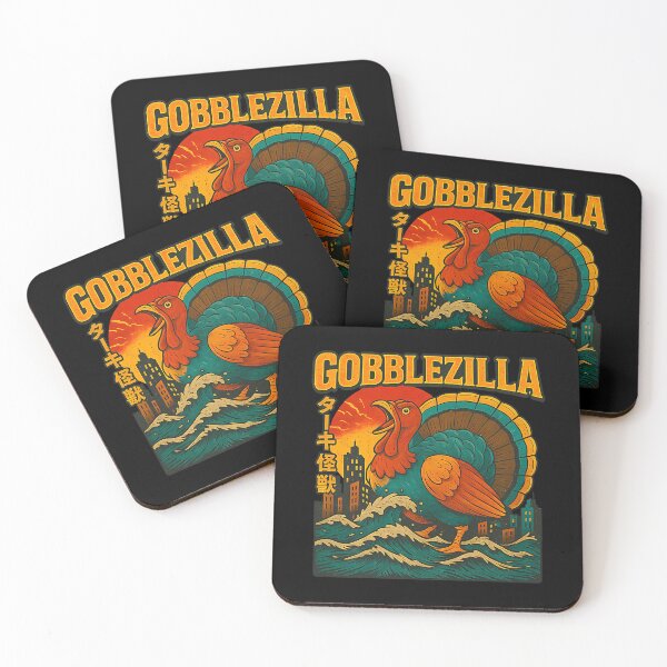 Item preview, Thanksgiving Happy Funny Humor Quote Retro Gobblezilla Style designed and sold by nguyenconguan80.