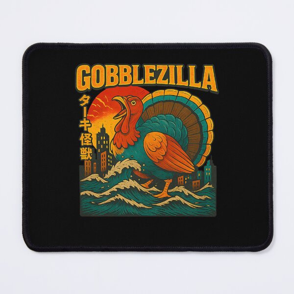 Item preview, Thanksgiving Happy Funny Humor Quote Retro Gobblezilla Style designed and sold by nguyenconguan80.