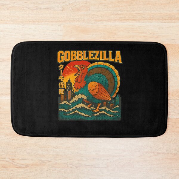 Item preview, Thanksgiving Happy Funny Humor Quote Retro Gobblezilla Style designed and sold by nguyenconguan80.