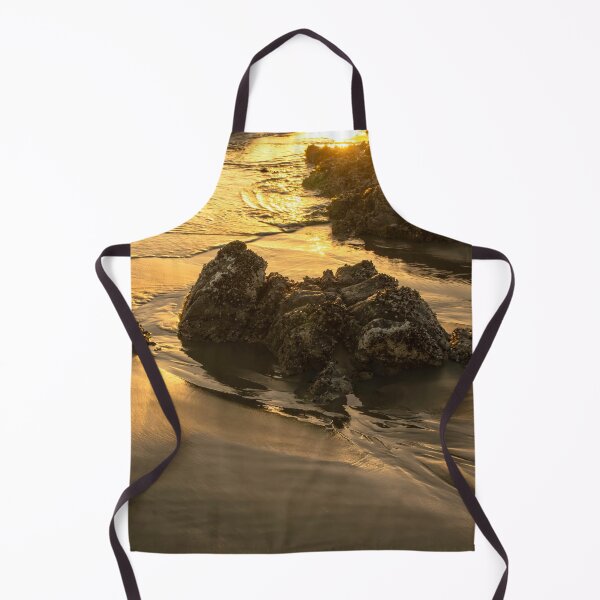 Item preview, Liquid Gold - An Abstract Golden Hour Seascape designed and sold by Real Mindset Studio.