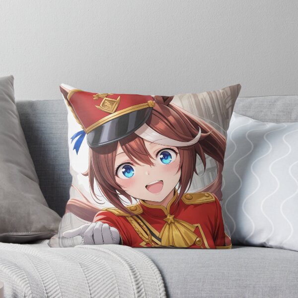 Item preview, Tokai Teio Uma Musume Pretty Derby Anime Girl Marching Band Red Outfit designed and sold by TorbenKuhano.