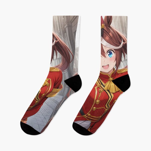 Item preview, Tokai Teio Uma Musume Pretty Derby Anime Girl Marching Band Red Outfit designed and sold by TorbenKuhano.