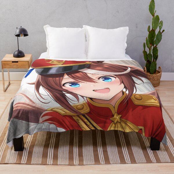 Item preview, Tokai Teio Uma Musume Pretty Derby Anime Girl Marching Band Red Outfit designed and sold by TorbenKuhano.