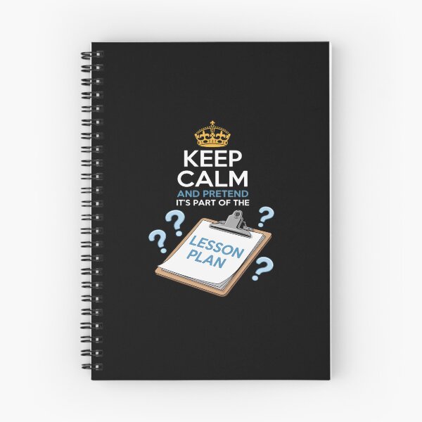 Item preview, Keep Calm Pretend Lesson Plan Classroom designed and sold by LittleDame.