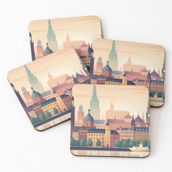 Item preview,   Minimalist skyline of  malmo designed and sold by paulrommer.