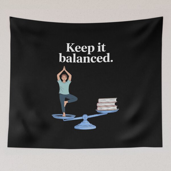 Item preview, Keep It Balanced Yoga Mindfulness designed and sold by LittleDame.