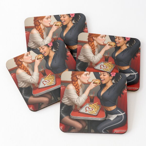 Item preview, Rowan x Shanti fast food dinner   designed and sold by CathryneDelamort.