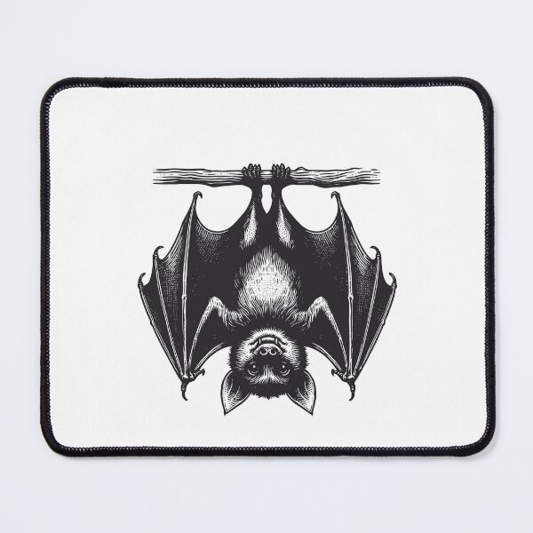 Item preview, Detailed Vampire Bat Sketch | Classic Halloween Illustration designed and sold by ZentroShop.