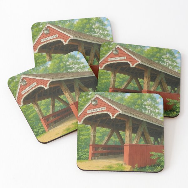 Item preview, The Slippery Rock Crossing Covered Bridge designed and sold by Takeda-art.