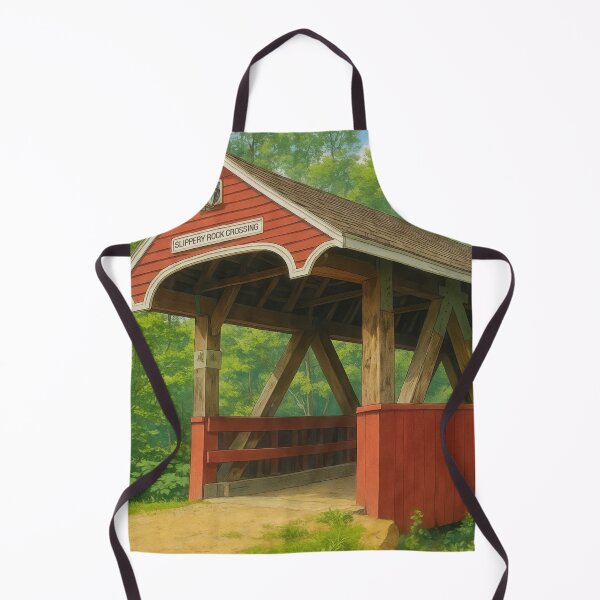 Item preview, The Slippery Rock Crossing Covered Bridge designed and sold by Takeda-art.