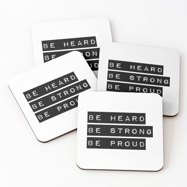 Item preview, Be Heard Be Strong Be Proud designed and sold by philo-monto.