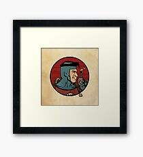 The Space Adventurer Framed Print