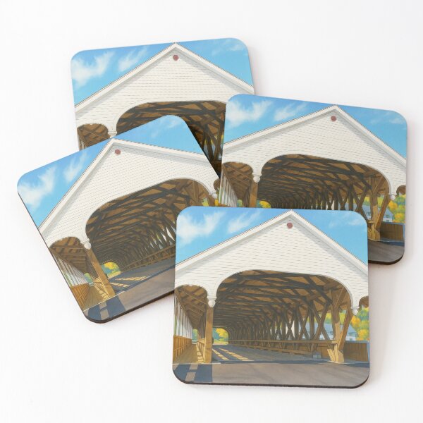 Item preview, The Historic Stark Covered Bridge designed and sold by Takeda-art.