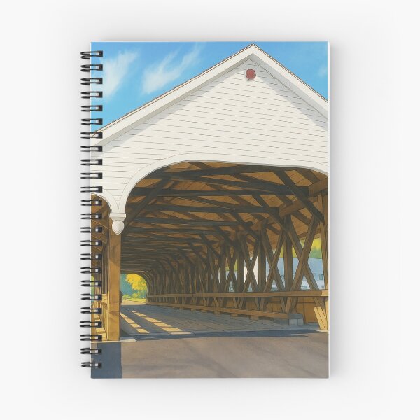 Item preview, The Historic Stark Covered Bridge designed and sold by Takeda-art.