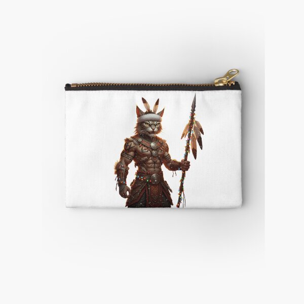 Item preview, Powerful Tribal Warrior Sunset Desert Portrait designed and sold by WildLeafDigital.