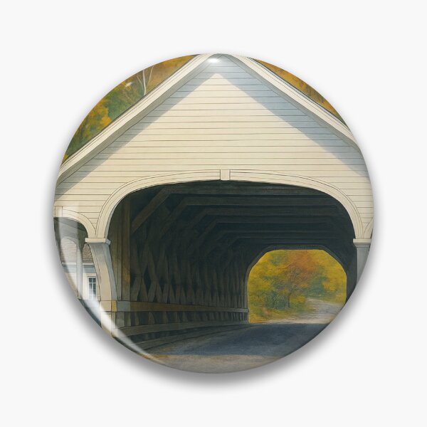 Item preview, The Historic Stark Covered Bridge designed and sold by Takeda-art.