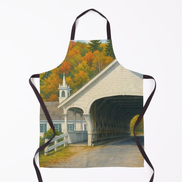 Item preview, The Historic Stark Covered Bridge designed and sold by Takeda-art.