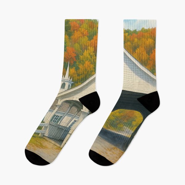 Item preview, The Historic Stark Covered Bridge designed and sold by Takeda-art.