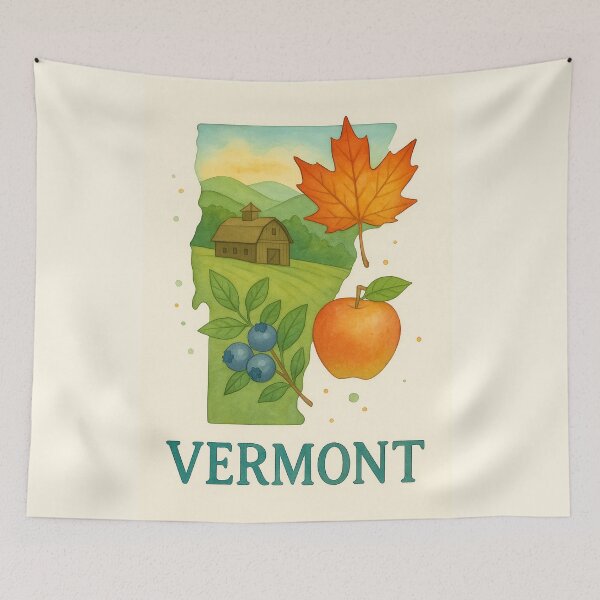 Item preview, Vermont designed and sold by Dream Whimspirations.