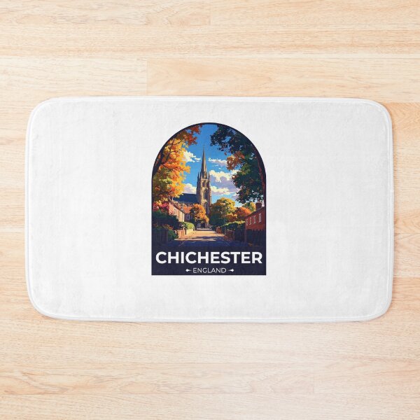 Item preview, Chichester Travel Print Wall Art Chichester Wall Hanging Home Décor Chichester Gift Art Lovers England Art Lover Gift Chichester Travel Décoof designed and sold by TulipaGraphics.