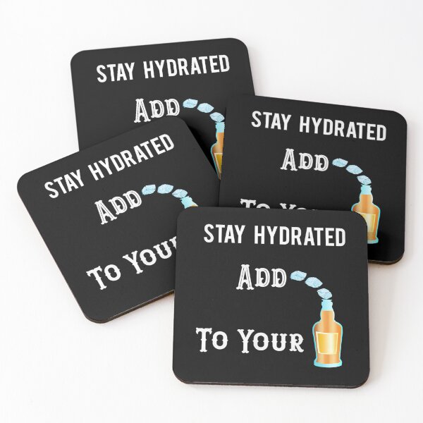 Item preview, Stay Hydrated Add Ice To Your Whiskey designed and sold by philo-monto.