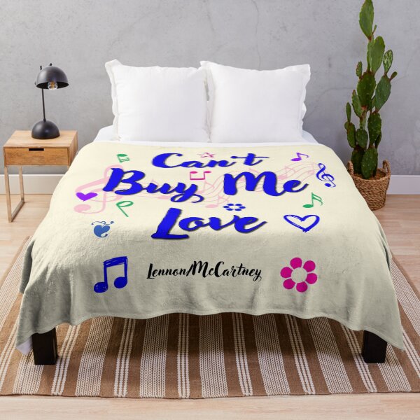 Item preview, Can’t Buy Me Love Popular Song Title designed and sold by CharlottePlaceArt.