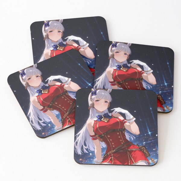Item preview, Gold Ship Uma Musume Pretty Derby Anime Girl Elegant Racing Stage Night designed and sold by TorbenKuhano.