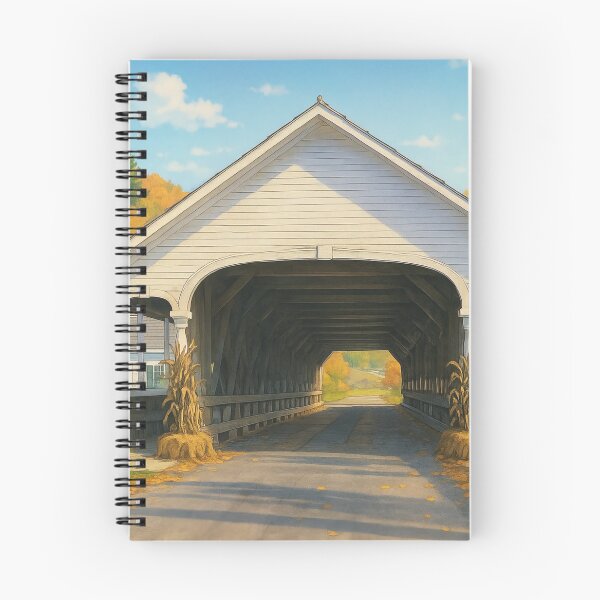 Item preview, The Historic Stark Covered Bridge designed and sold by Takeda-art.