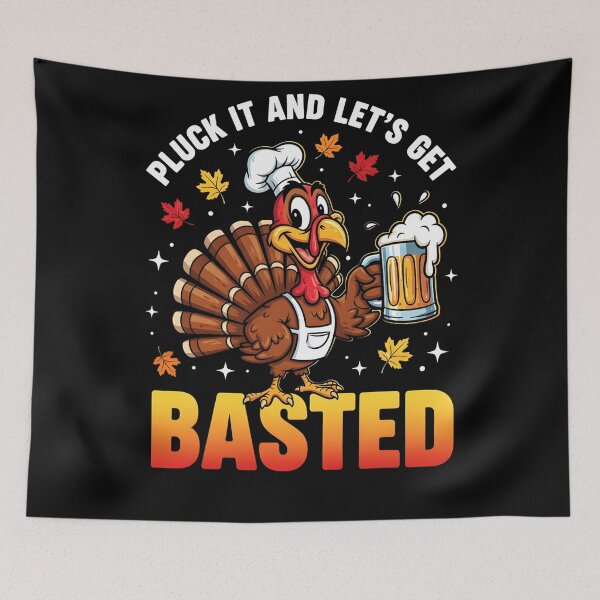 Item preview, Basted Holiday Lets Happy Pluck It Quote Thanksgiving Vintage Get designed and sold by HollyShabero.