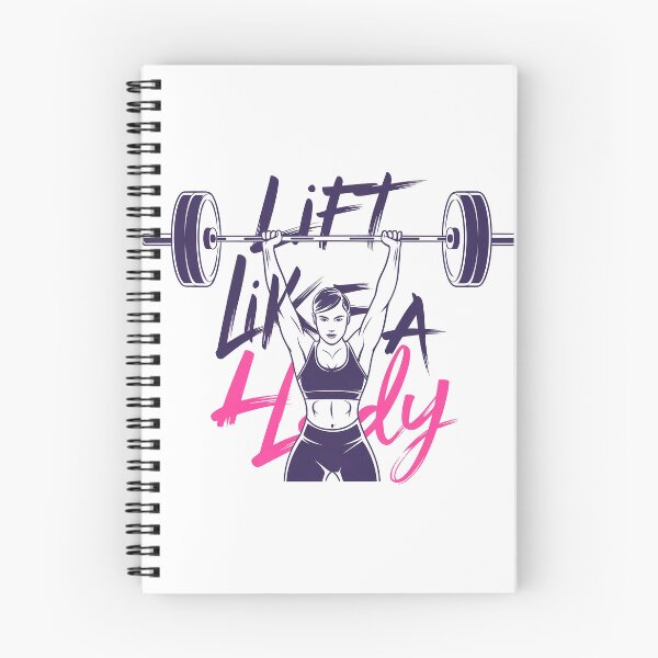 Item preview, ift Like A Lady – Strong Female Overhead Press Minimal Vector designed and sold by HAFIZ-DP.