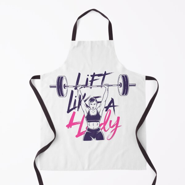 Item preview, ift Like A Lady – Strong Female Overhead Press Minimal Vector designed and sold by HAFIZ-DP.