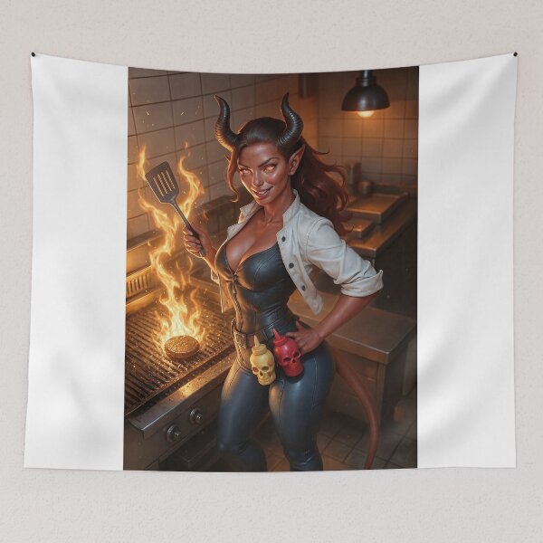 Item preview, Demoness fast food   designed and sold by CathryneDelamort.