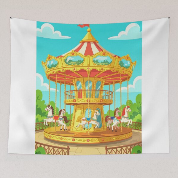 Item preview, Golden Carousel designed and sold by ArtQueen777.