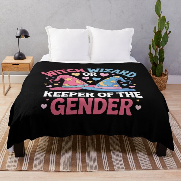 Item preview, Keeper of Gender Witch Or Wizard Gender Reveal Party designed and sold by GasVille.