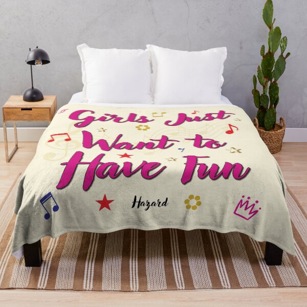 Item preview, Girls Just Want to Have Fun Popular Song Title designed and sold by CharlottePlaceArt.