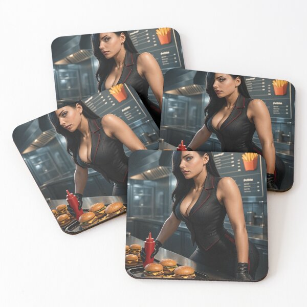 Item preview, Cassandra Kaine fast food   designed and sold by CathryneDelamort.