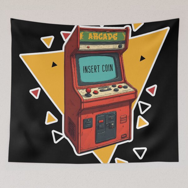 Item preview, Vintage arcade game designed and sold by LunarFLUX.
