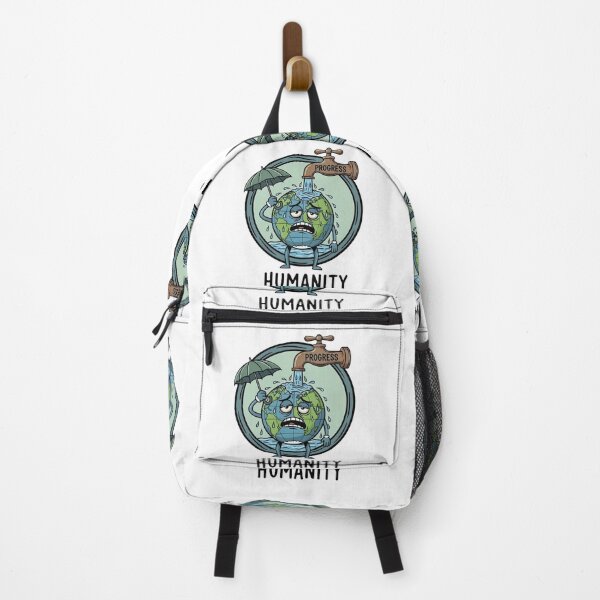 Item preview, Humanity – Sad Earth Overwhelmed by “Progress” Illustration designed and sold by Mido-artister.