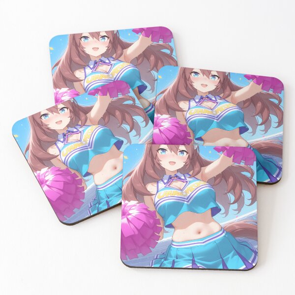 Item preview, Uma Musume Mihono Bourbon Pretty Derby Anime Girl Cheerleader Waifu Festival Fun designed and sold by TorbenKuhano.