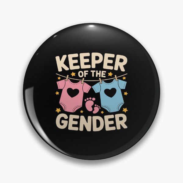 Item preview, Keeper of the Gender Funny Gender Reveal Party Boy Or Girl designed and sold by GasVille.