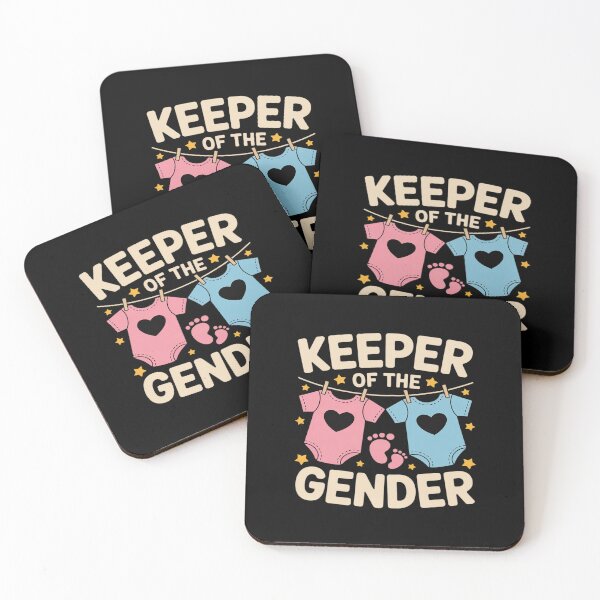 Item preview, Keeper of the Gender Funny Gender Reveal Party Boy Or Girl designed and sold by GasVille.