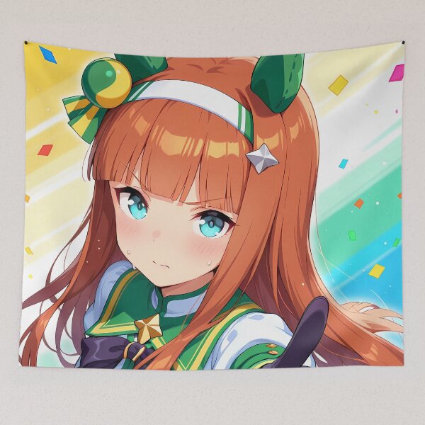 Artikelvorschau, Silence Suzuka Idol Spirit Uma Musume Pretty Derby Anime Girl entworfen und verkauft von TorbenKuhano.