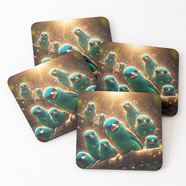 Item preview, Turquoise Tanager Magic – Curious color jewels in the sunlight designed and sold by Eric Nagel.