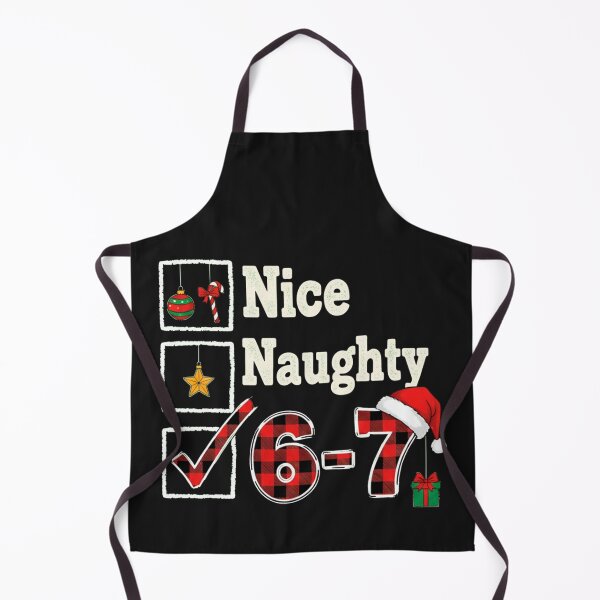 Item preview, 6-7 Meme Nice Naughty 67 Christmas Six Seven Brain Rot Funny designed and sold by SchoebenIllijah.