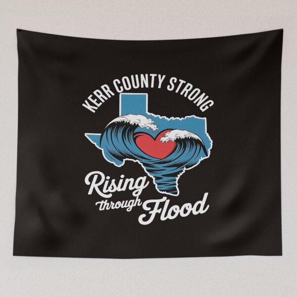 Item preview, Kerr County Strong Rising Through Flood Resilience Community designed and sold by GasVille.