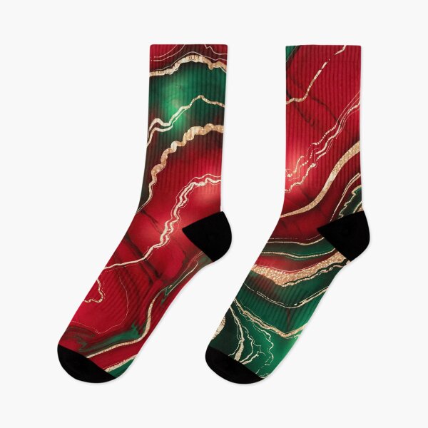 Item preview, Vibrant Christmas Marble Digital Background: Swirling Red, Green, and Gold Fluid Texture designed and sold by ZyxDes.