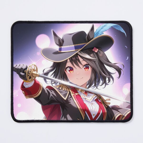 Item preview, Kitasan Black Uma Musume Pretty Derby Waifu Heroic Sword Costume designed and sold by TorbenKuhano.
