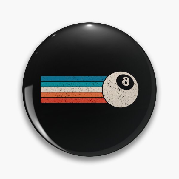 Item preview, Vintage Billard 8-Ball - Retro Pool Player Gift designed and sold by karnikavoriz.