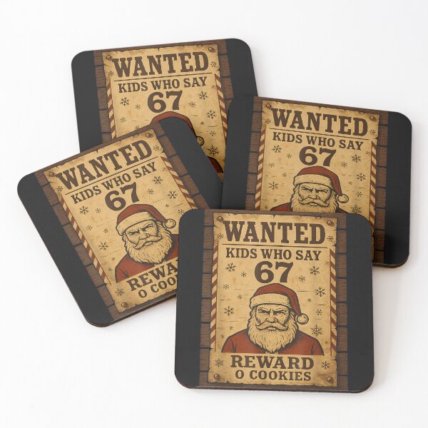 Item preview, Funny Santa Wanted Naughty List Kids Who Say 67 Christmas Meme designed and sold by SchoebenIllijah.