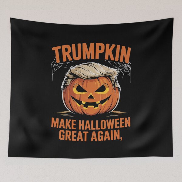 Item preview, Trump Make Halloween Great Again Trumpkin Pumpkin designed and sold by RsFilsingerArt.
